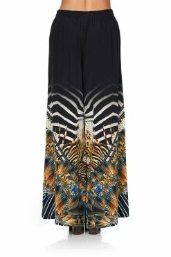 WIDE LEG TROUSER WITH FRONT POCKETS LOST PARADISE -clothing shop lost paradise wide leg trouser with front pockets lost paradise 6