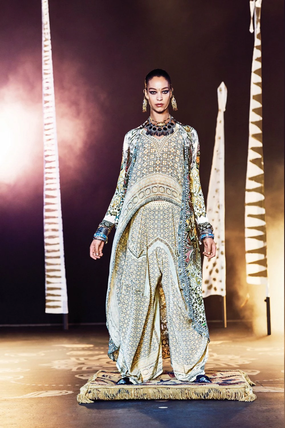 WIDE LEG TROUSER THREADED UNION 2 WIDE LEG TROUSER THREADED UNION - Image 2