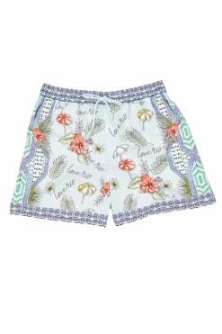 MEN'S ELASTIC WAIST BOARDSHORT SHADES OF RIO