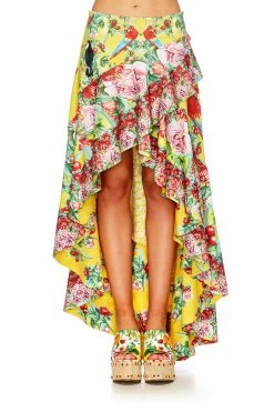 ASYMMETRIC FLOUNCE SKIRT LOVE BIRD -clothing shop shot 8 116