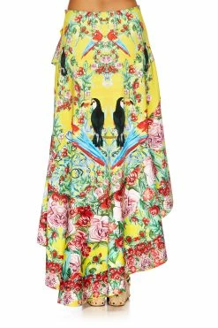 ASYMMETRIC FLOUNCE SKIRT LOVE BIRD -clothing shop shot 8 119