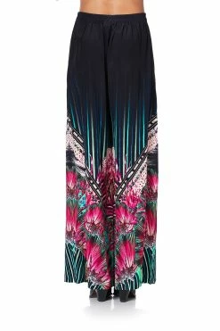 WIDE LEG TROUSER WITH FRONT POCKETS RAINBOW EYES 14 WIDE LEG TROUSER WITH FRONT POCKETS RAINBOW EYES -clothing shop wide leg trouser with front pockets rainbow eyes 6